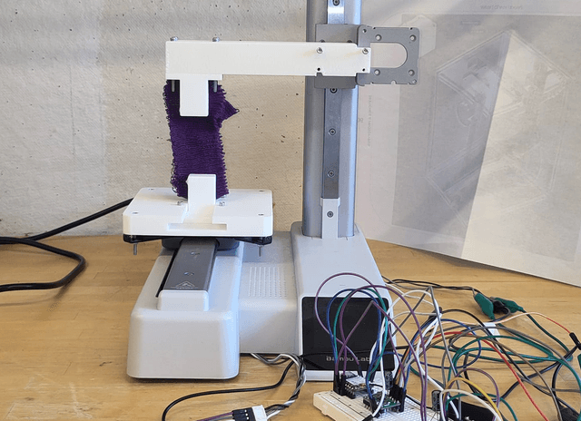 First prototype made from old 3D printer